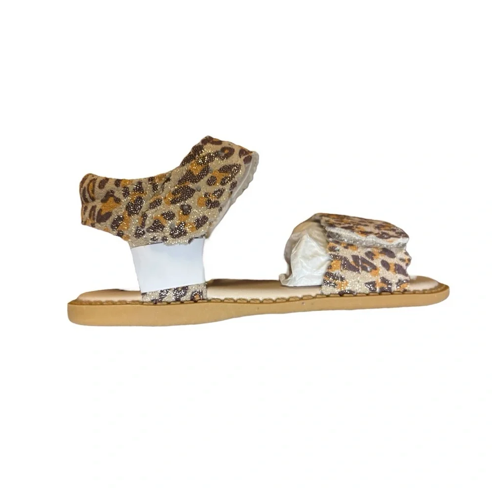 Livie & Luca | POSEY CLASSIC Sandal | Leopard Shimmer